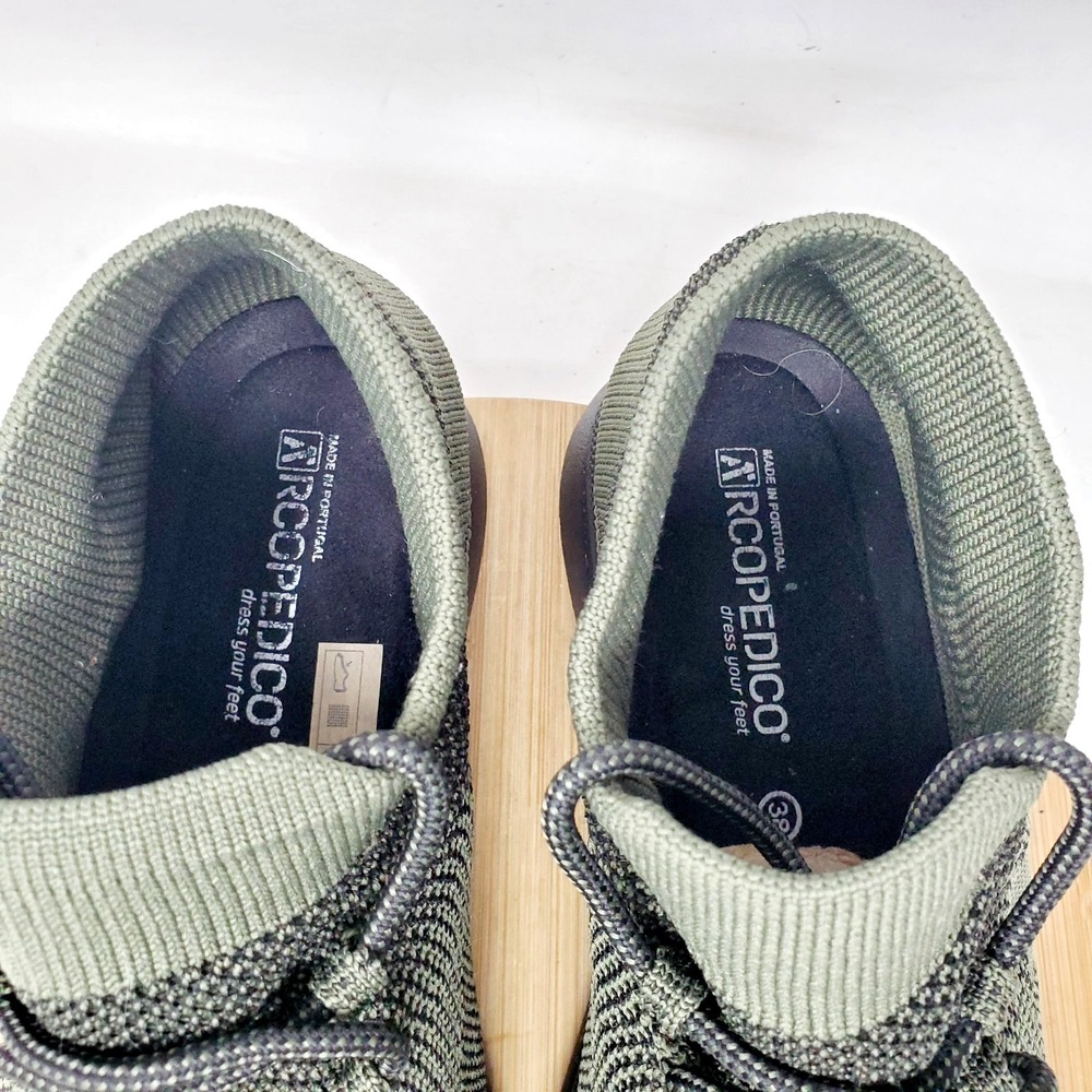 Arcopedico Physis Shoes Womens 38 Green‎ Knit Modest Comfort Sneaker 1761 - Picture 5 of 12